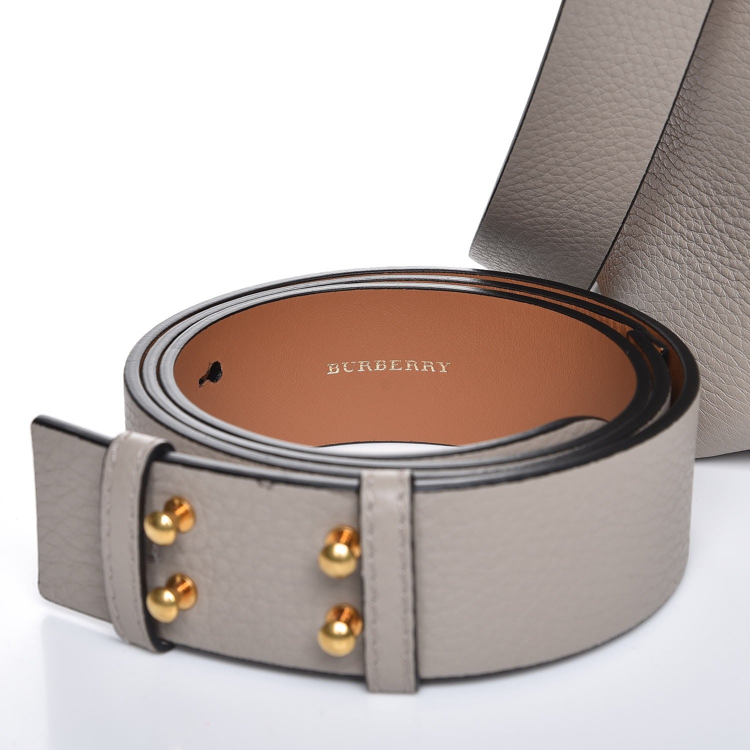 Burberry Soft Grain Calfskin Medium Belt Bag Mineral Grey 11 of 11