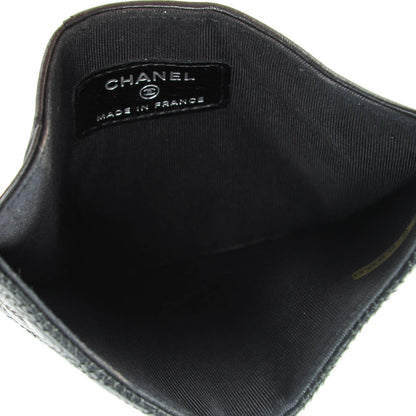 Chanel Lambskin Diamond Stitched Card Holder Black 5 of 8