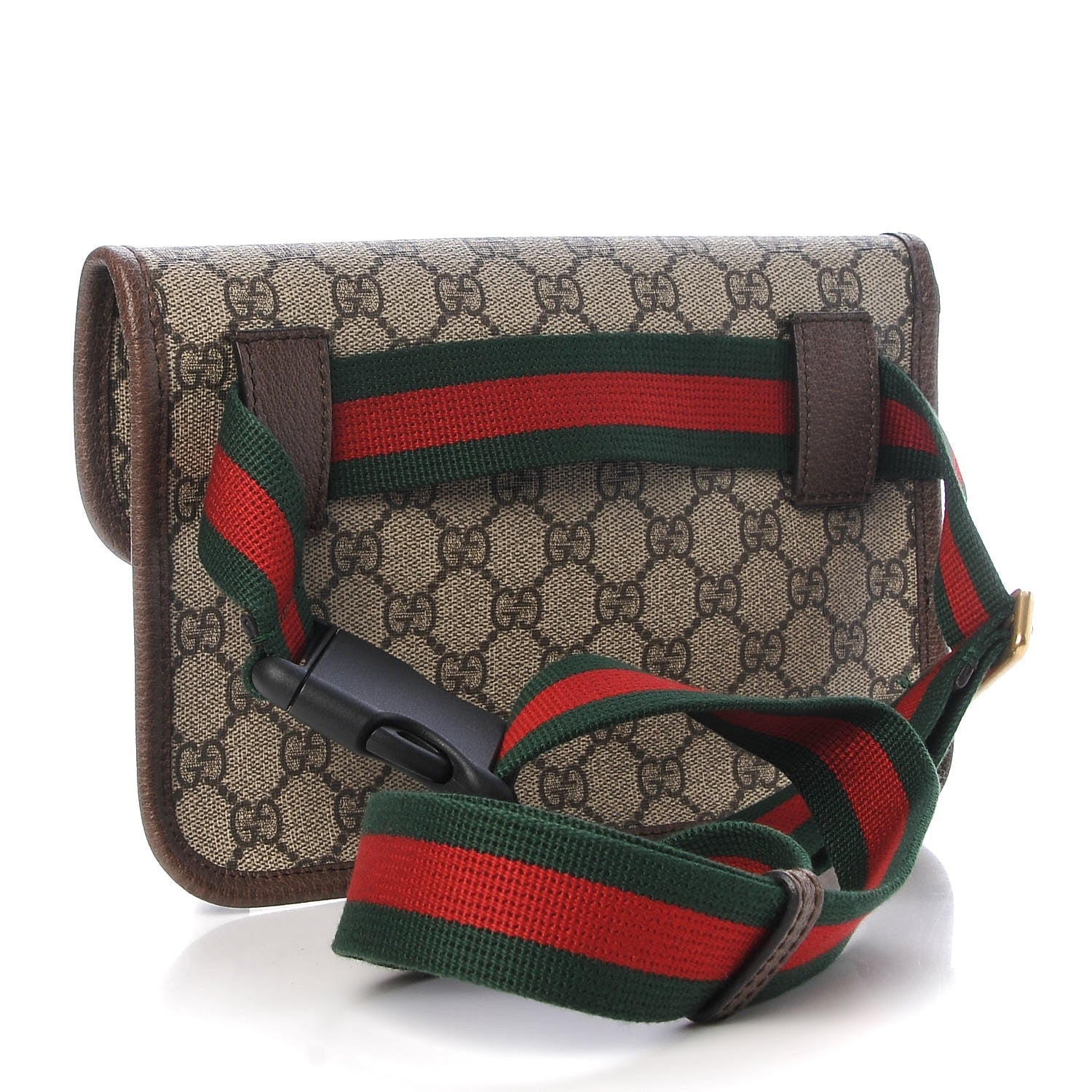 Gucci GG Supreme Monogram Neo Vintage Web Belt Bag Brown 3 of 8