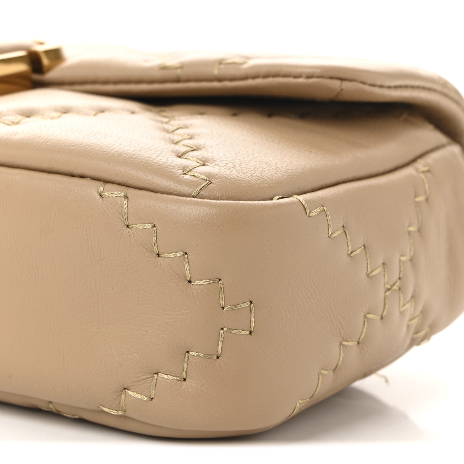 Marc Jacobs Lambskin Quilted J Marc Mini Shoulder Bag Camel 10 of 12