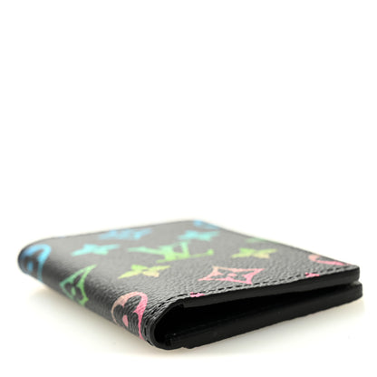 Louis Vuitton Monogram Iridescent Pocket Organizer NM Black 4 of 8