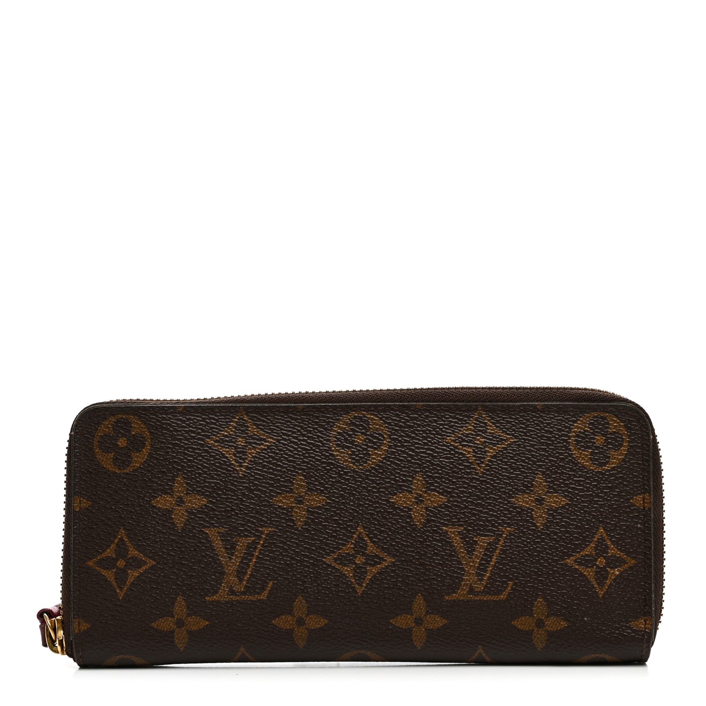Monogram Clemence Wallet Fuchsia