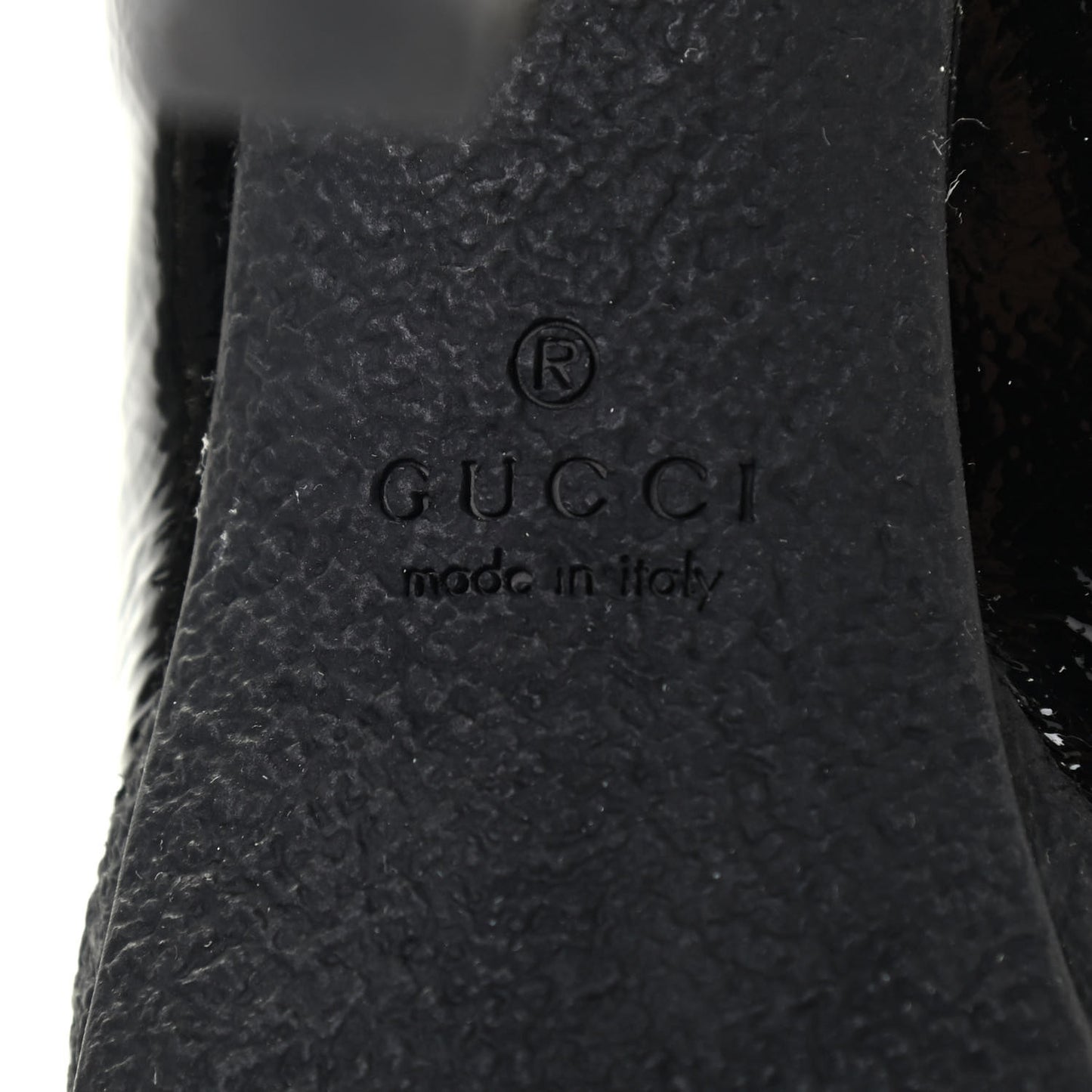 Patent Horsebit Peep Toe Platform Pumps 39.5 Black