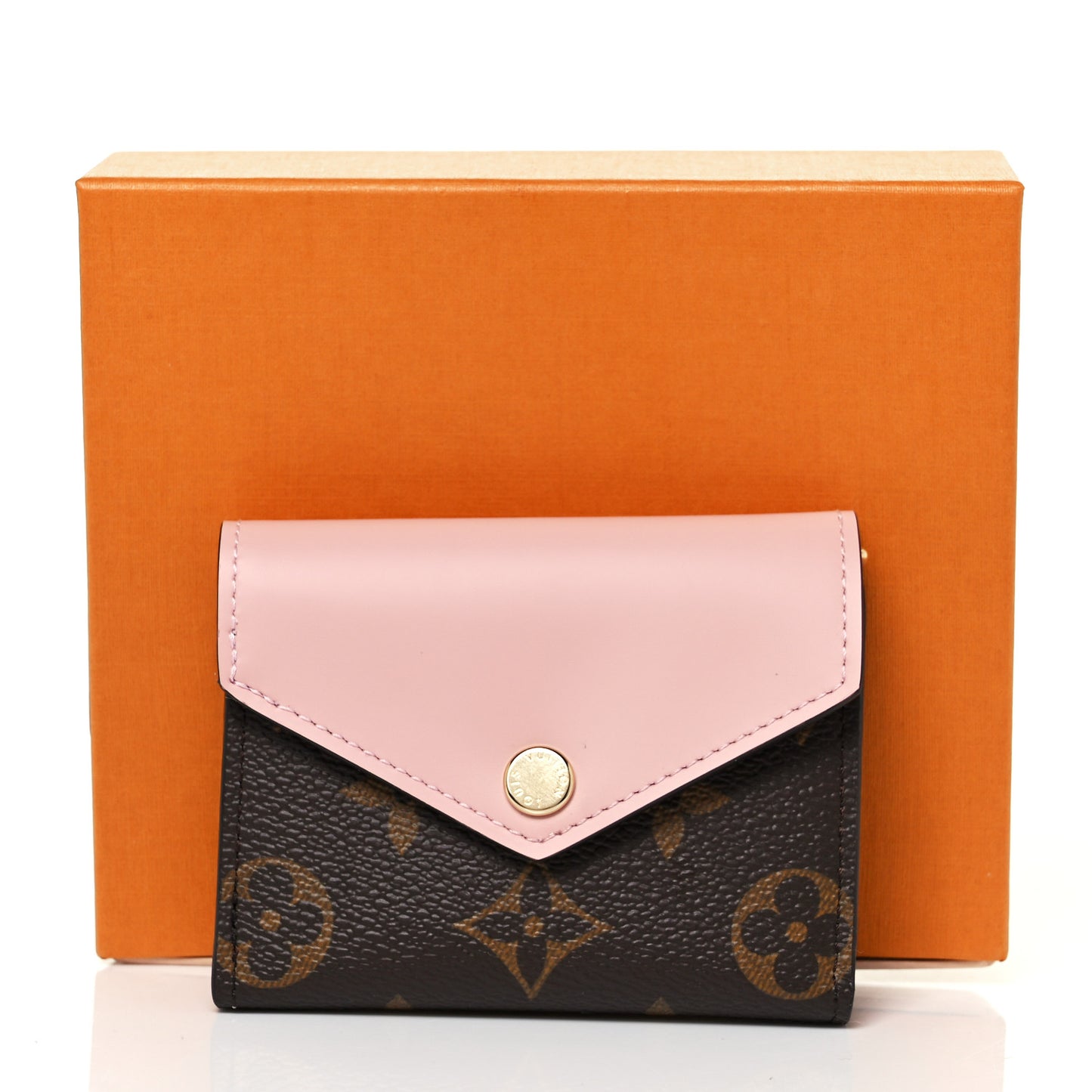 Monogram Zoe Wallet Rose Ballerine
