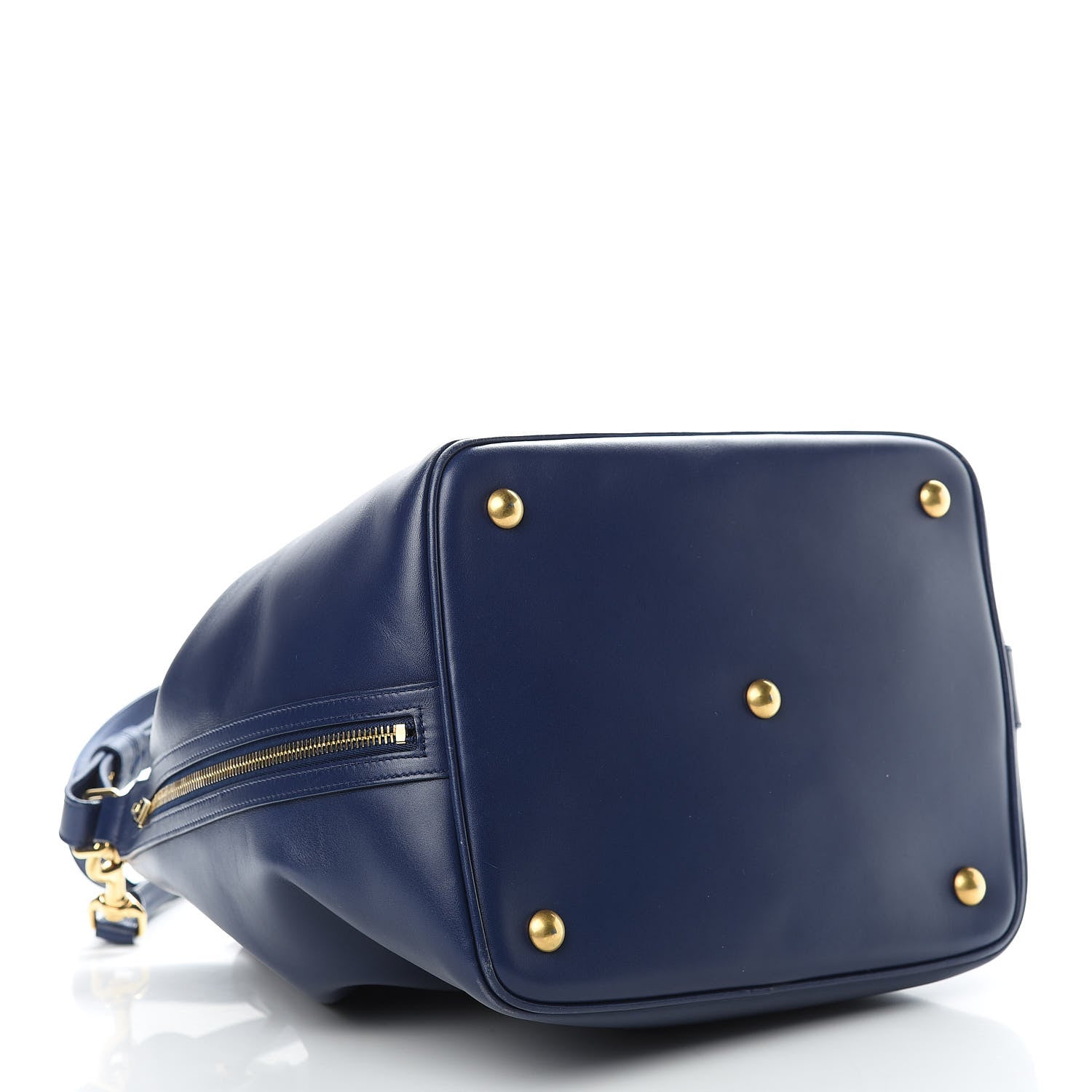 Saint Laurent Calfskin Large Emmanuelle Bucket Bag New Marine 5 of 15