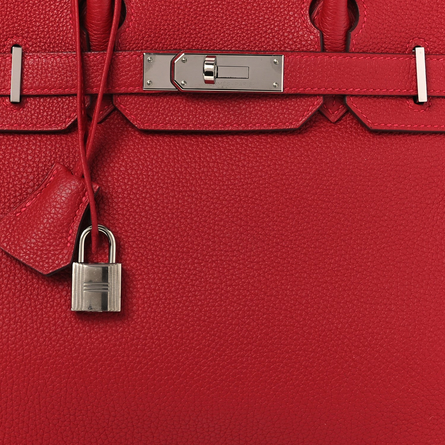 Hermes Togo Birkin 30 Rouge Vif 8 of 14