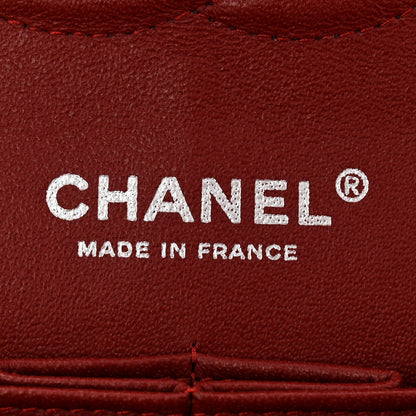 Chanel Caviar Quilted Medium Double Flap Burgundy 6 of 10