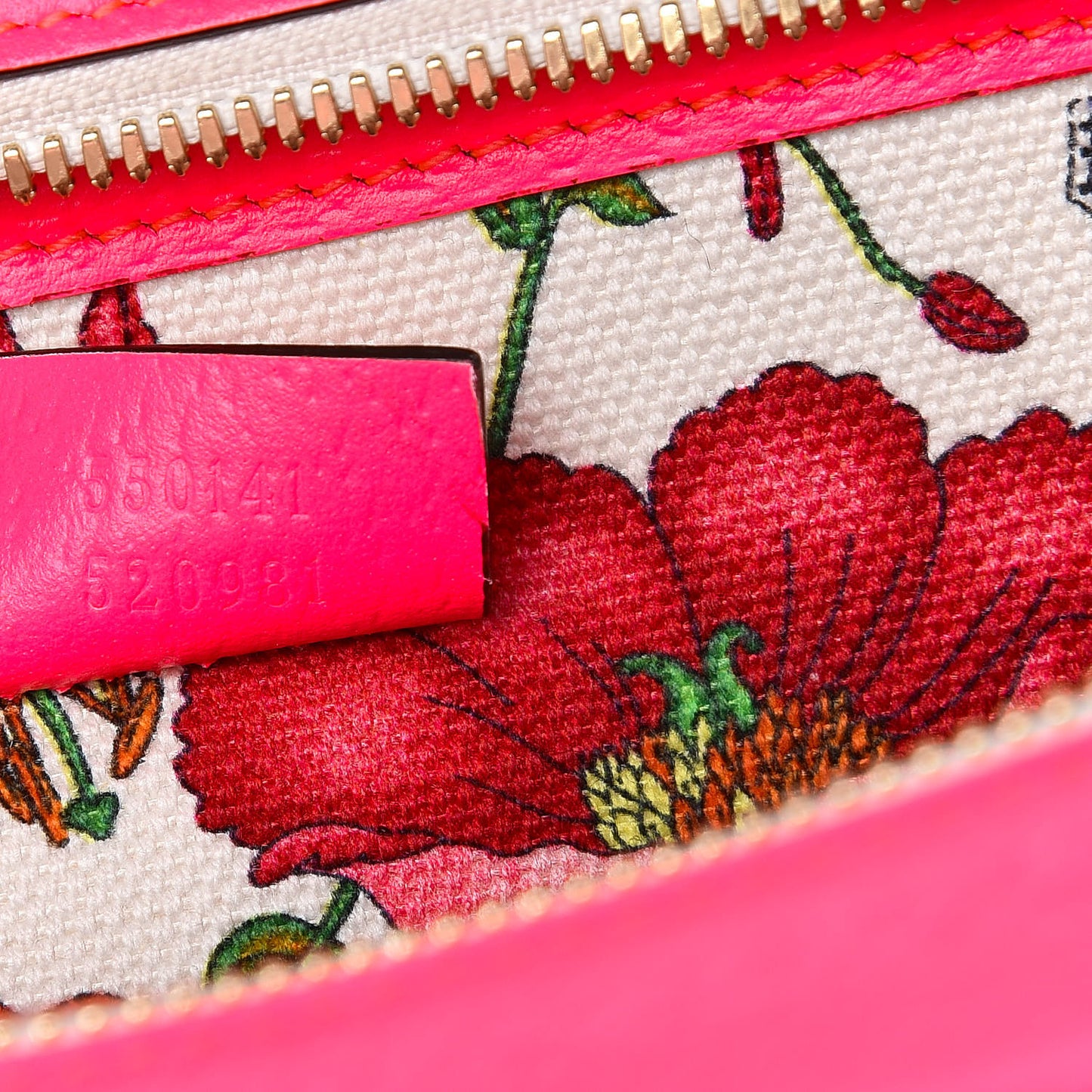 Canvas Medium Flora Tote Fuchsia