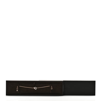 Hermes 18K Rose Gold Diamond Finesse Bracelet ST 4 of 4
