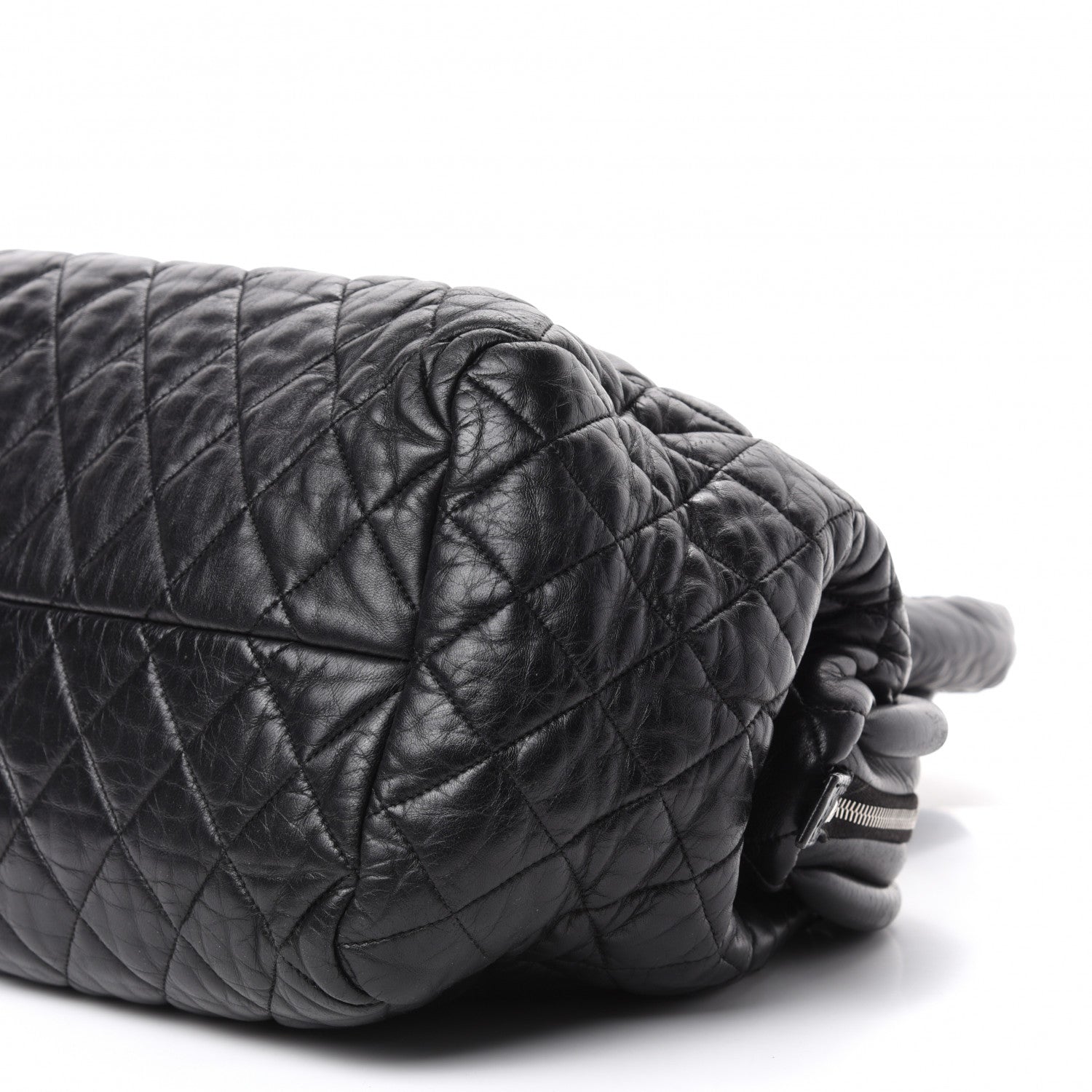Chanel Lambskin Coco Cocoon Bowler Black 7 of 10