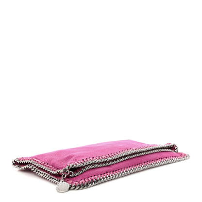 Stella McCartney Shaggy Deer Falabella Fold Over Clutch Hot Pink 4 of 13