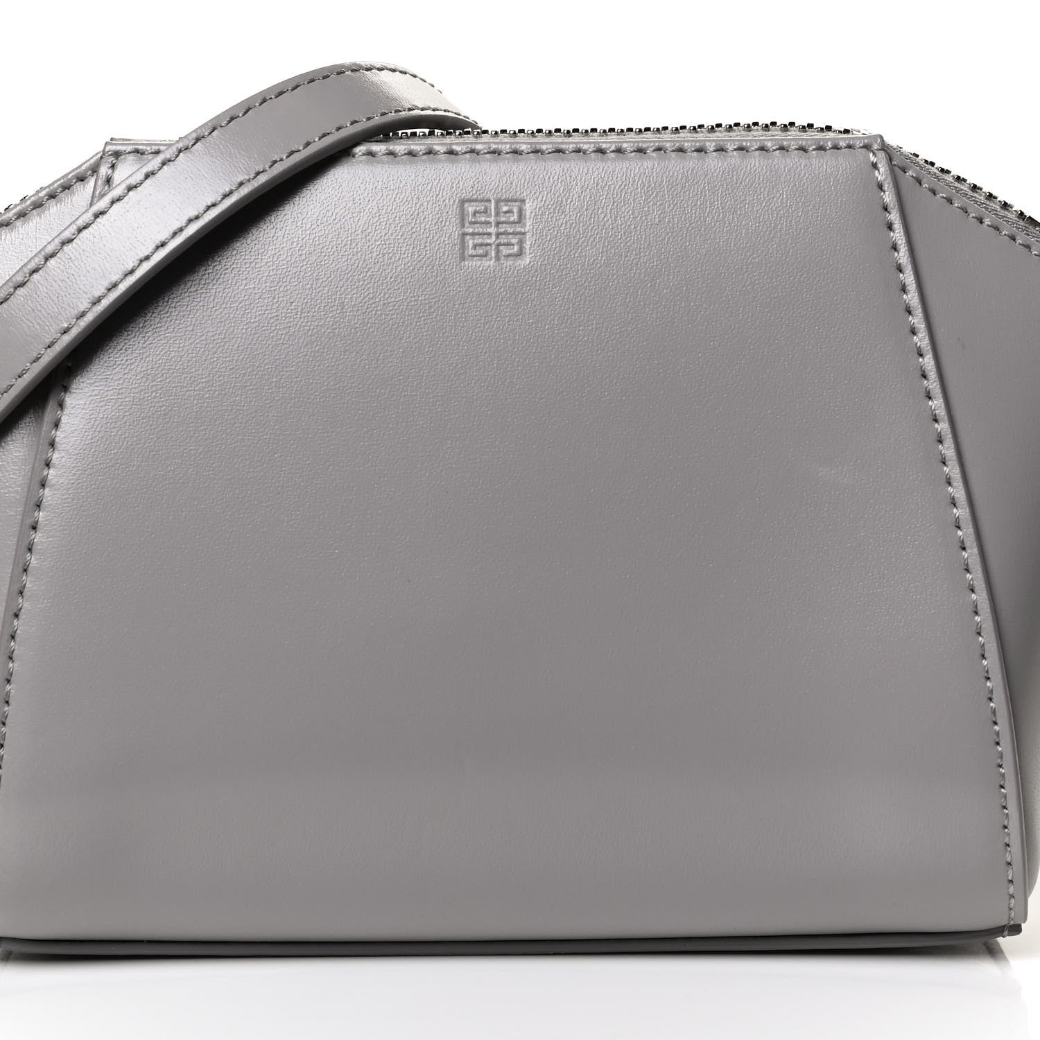 Givenchy Smooth Calfskin Nano Antigona Grey 9 of 12