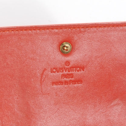 Louis Vuitton Vernis Walker Wallet Orange 7 of 8