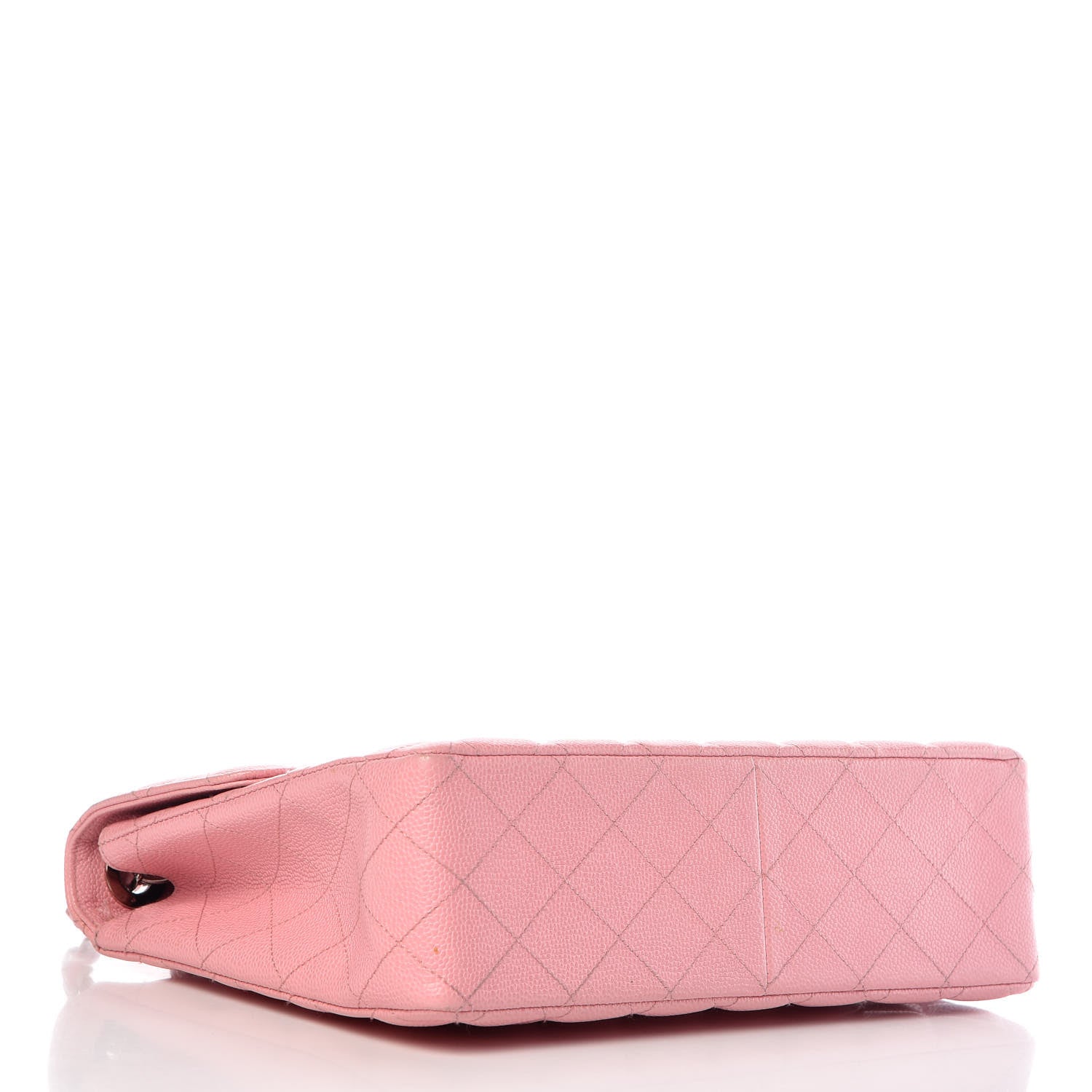 Chanel Caviar Jumbo Single Flap Pink 4 of 16