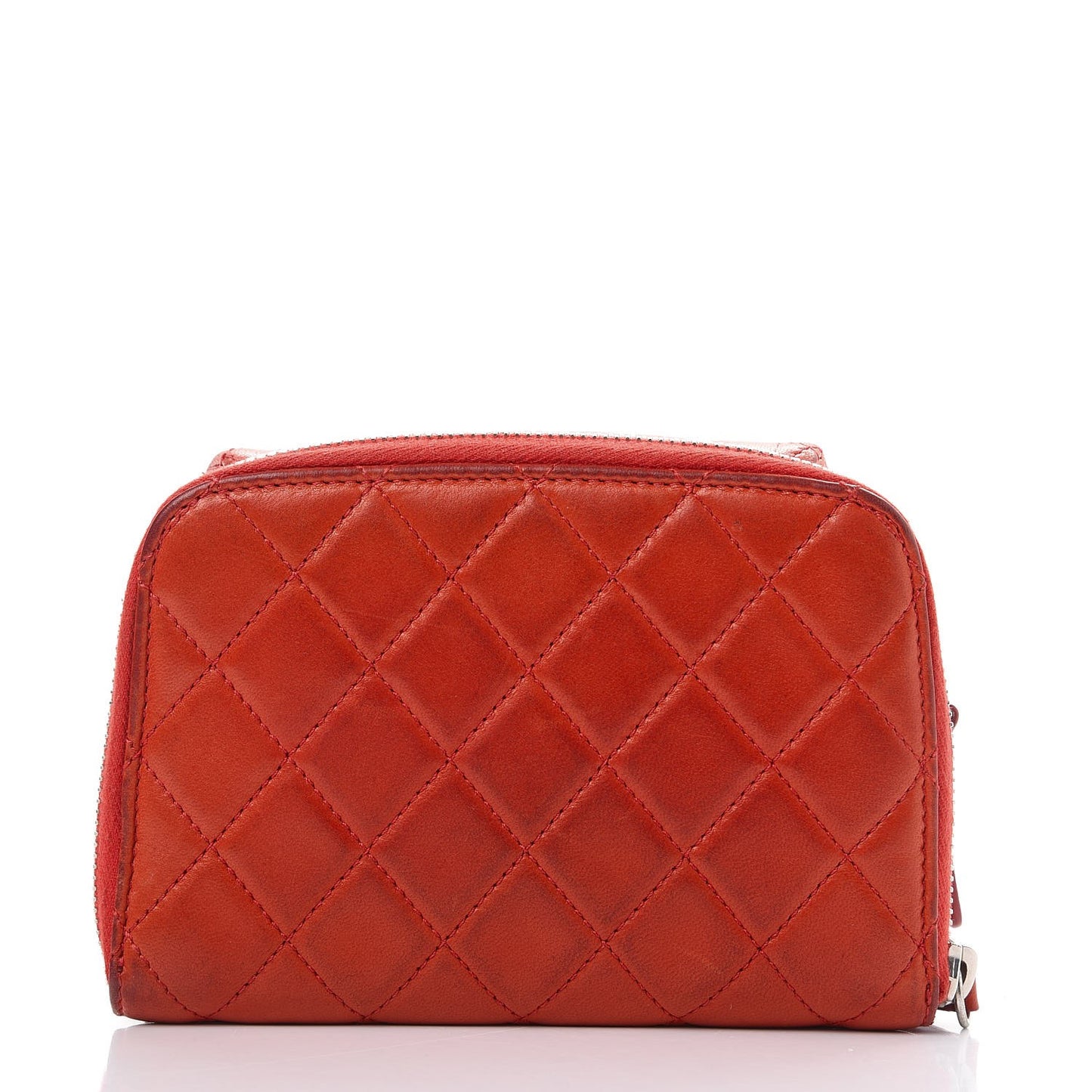 Lambskin Quilted New Mini Flap Red