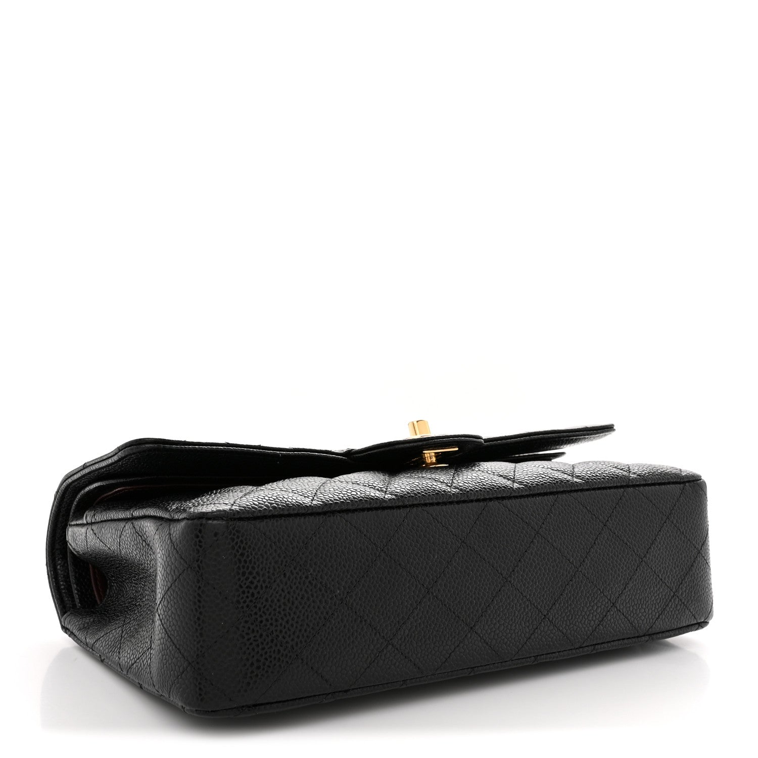 Chanel Caviar Quilted Medium Double Flap Black 4 of 14
