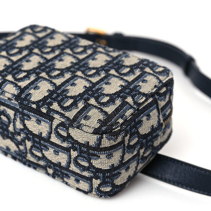 Christian Dior Oblique Belt Pouch Blue 8 of 9