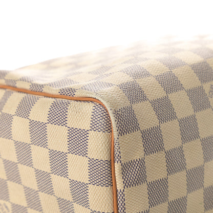 Louis Vuitton Damier Azur Speedy 35 9 of 18