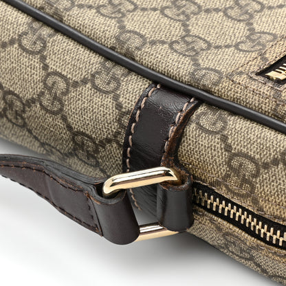 Gucci GG Plus Monogram Messenger Bag Dark Brown 10 of 13