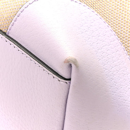 Gucci Monogram Jumbo GG Textured Dollar Calfskin Medium Ophidia Shopping Tote Beige Lapis 9 of 11