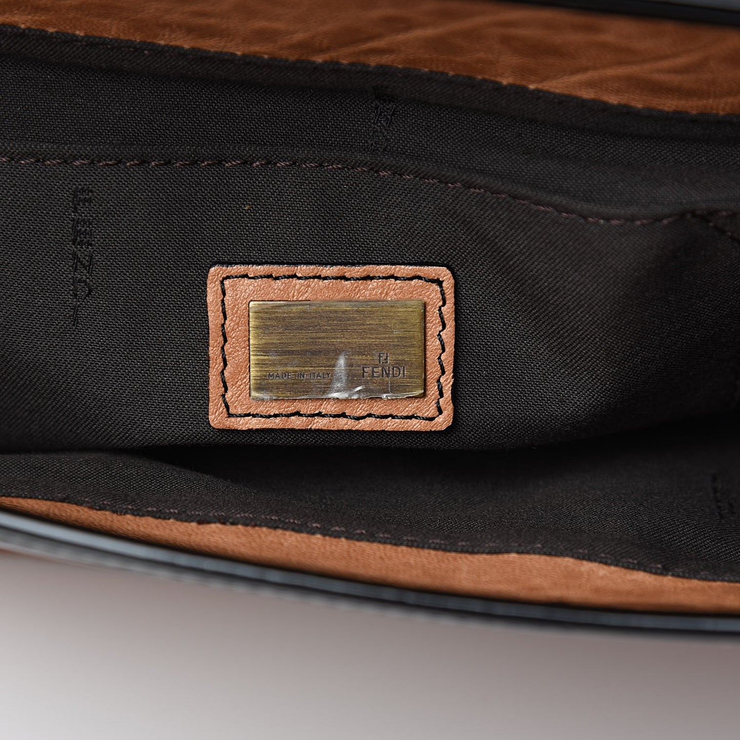 Nappa Patent B Bag Osso Black