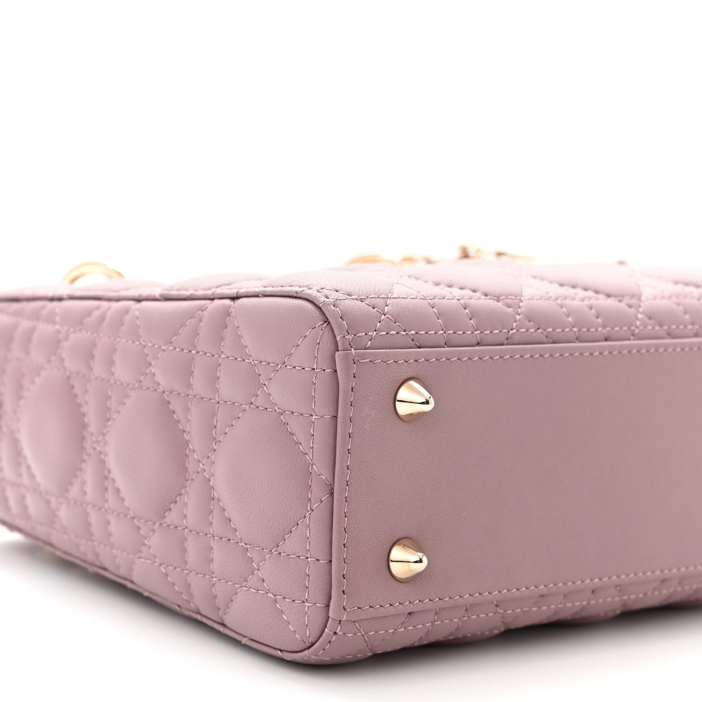 Lambskin Cannage Small My ABCDior Lady Dior Purple