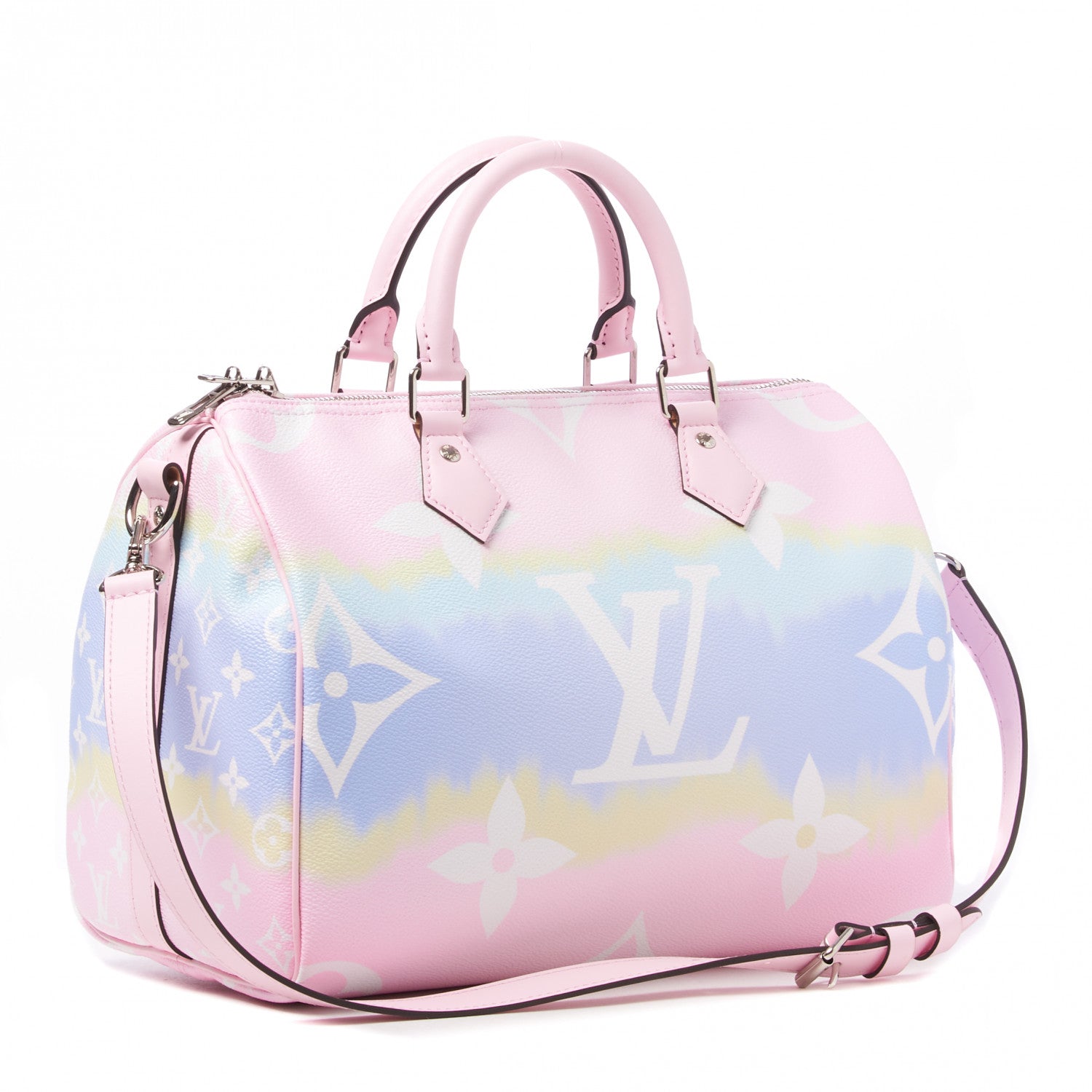 Louis Vuitton Monogram Escale Speedy Bandouliere 30 Pastel 2 of 9