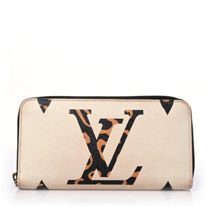 Louis Vuitton Monogram Giant Jungle Zippy Wallet Ivory 1 of 17