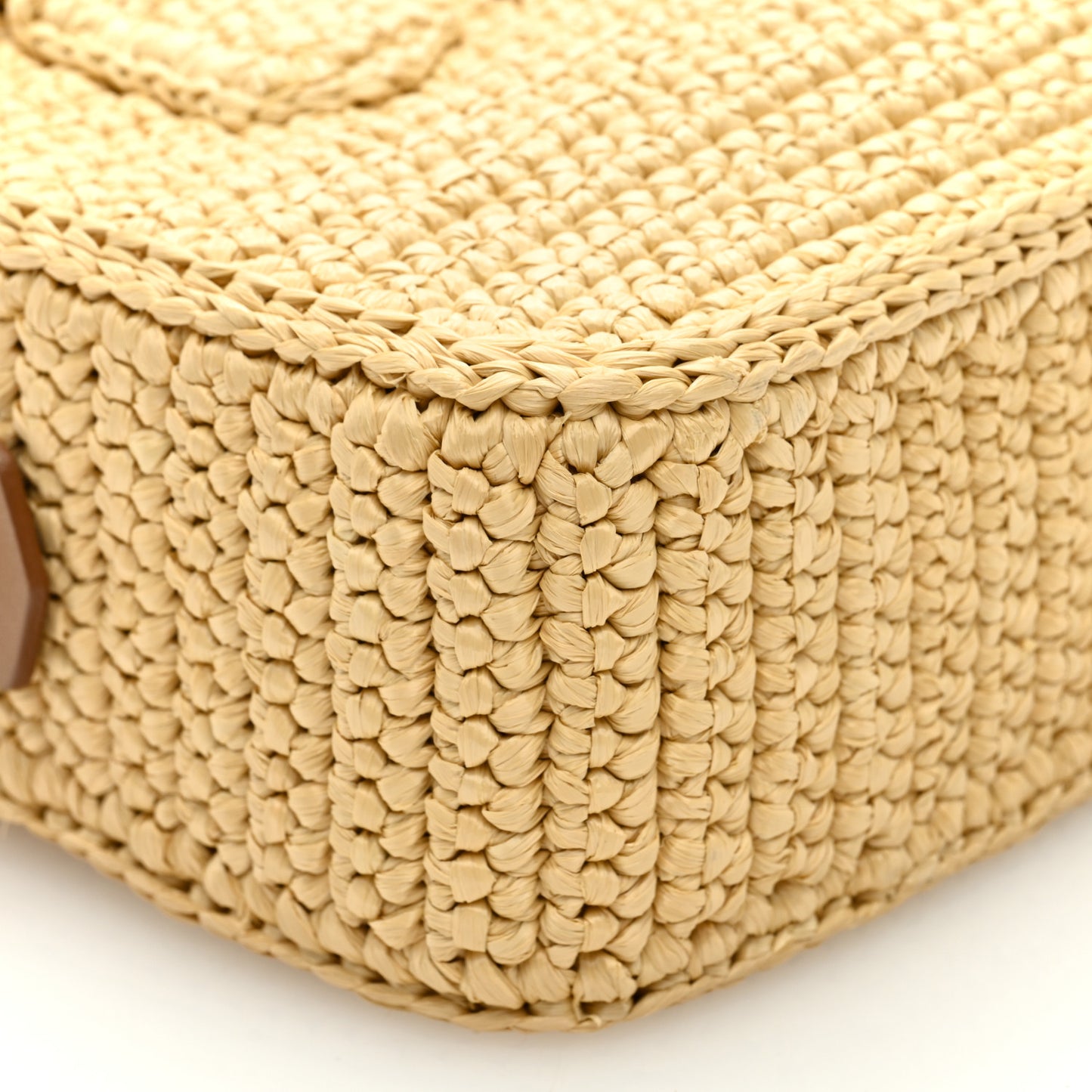 Crochet Calfskin S Narrow Arcadie Natural