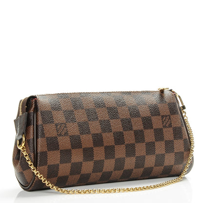 Louis Vuitton Damier Ebene Eva Clutch 3 of 7