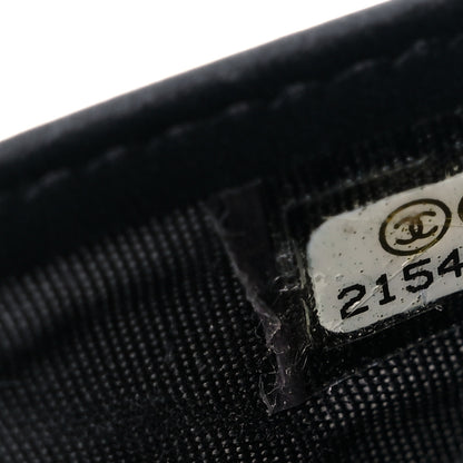 Chanel Caviar Timeless CC Yen Wallet Black 8 of 13