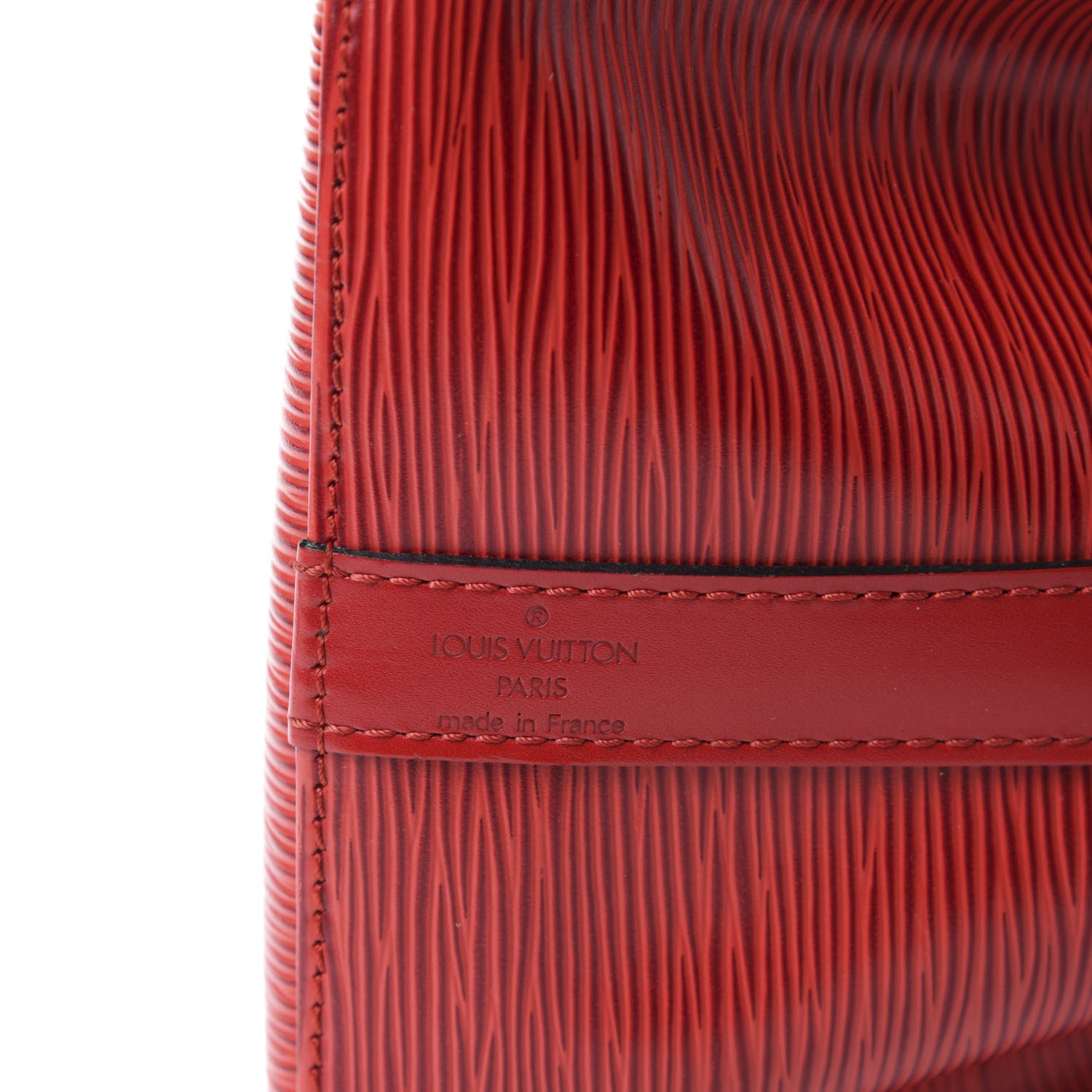 Louis Vuitton Epi Petit Noe Castillan Red 8 of 12