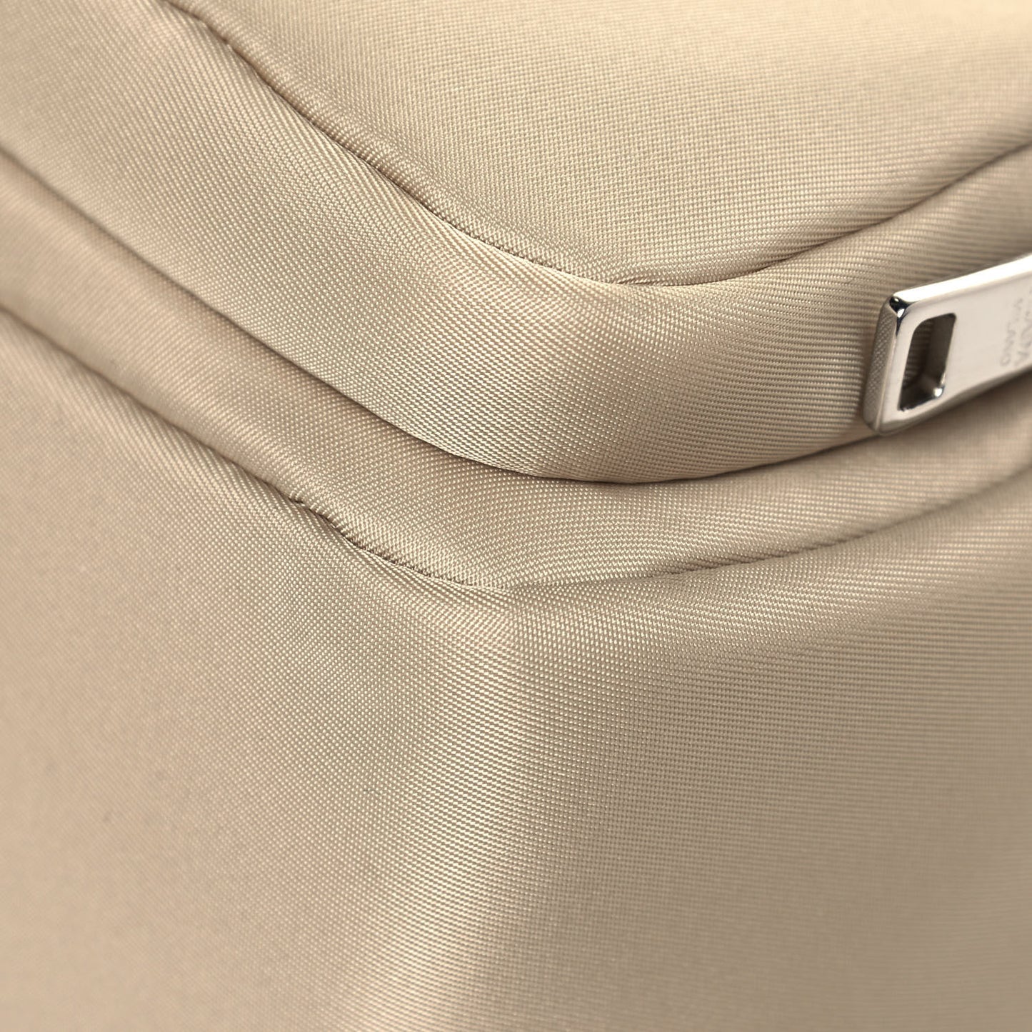 Re-Nylon Spazzolato Double Pocket Buckle Shoulder Bag Deserto