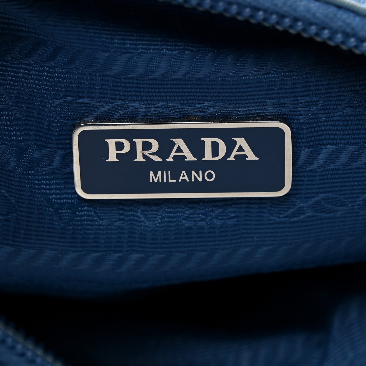 Re-Nylon Saffiano Mini Re-Edition 2000 Bag Pervinca