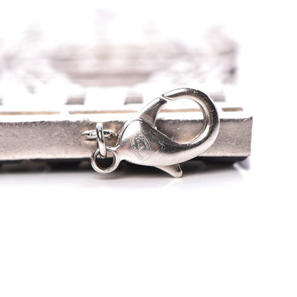 Chanel Crystal CC Wide Cuff Black Silver 4 of 6