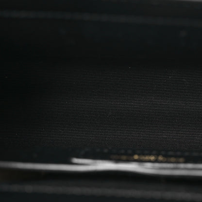 Saint Laurent Suede Nappa Patent Calfskin Two-Toned Small Monogram Kate Satchel 5 of 11