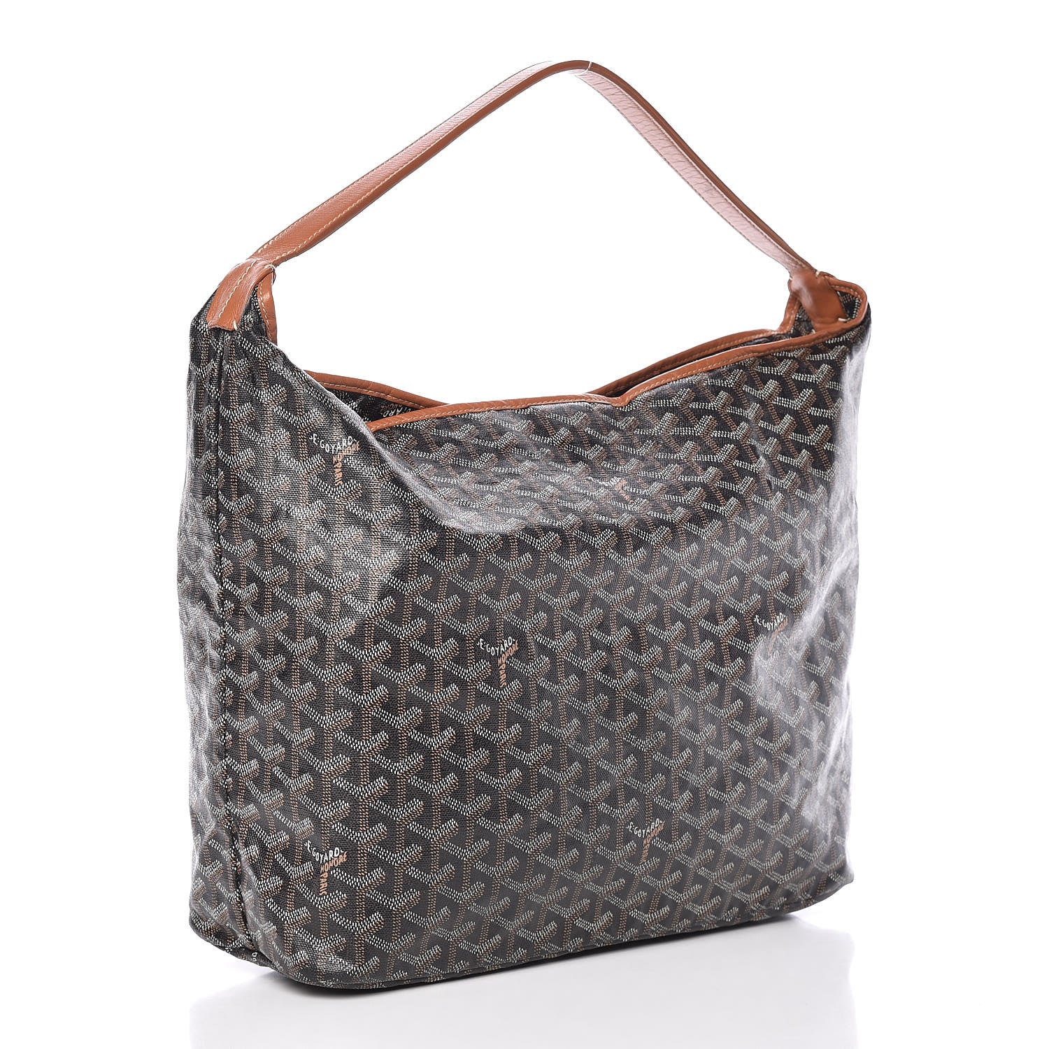 Goyard Goyardine Fidji Zip Hobo Black Gold 3 of 18