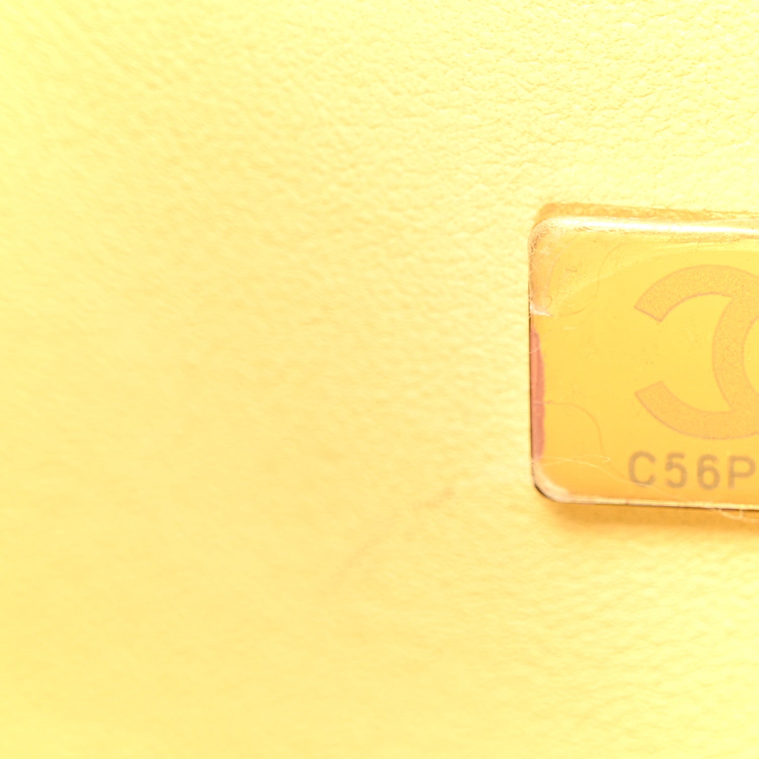 Chanel Caviar Quilted Small Double Flap Light Yellow 7 of 10