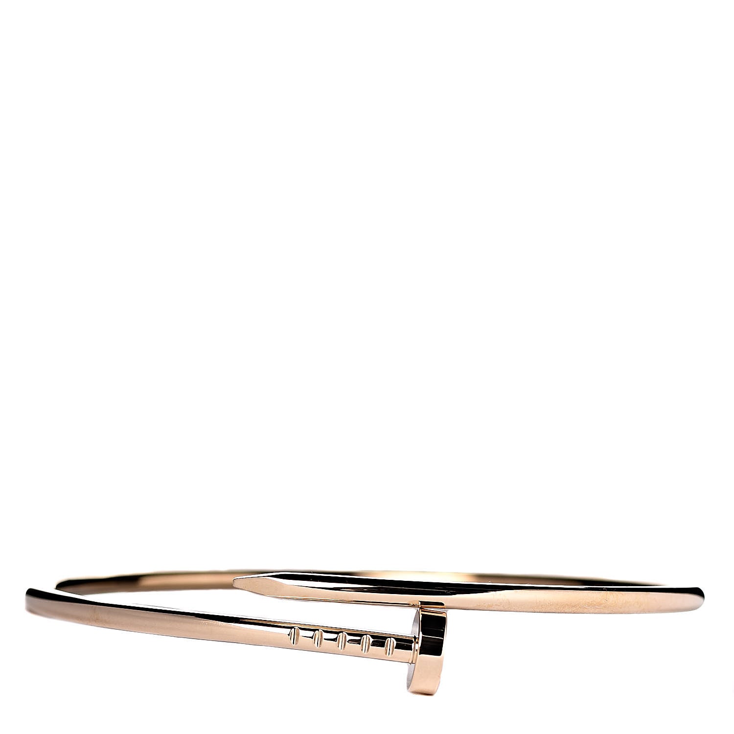 Cartier 18K Yellow Gold Small Juste Un Clou Bracelet 17 1 of 5