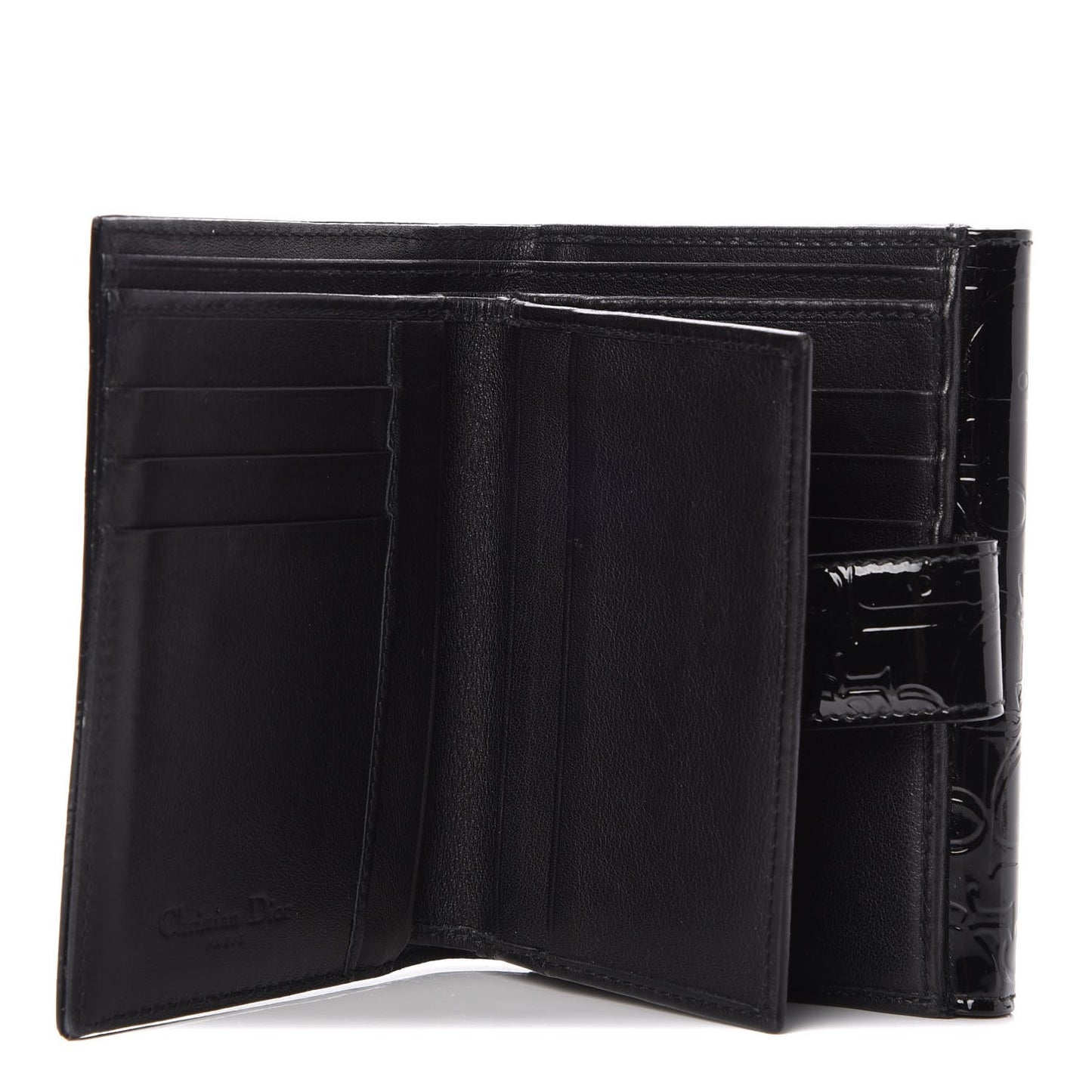 Patent Ultimate Compact Wallet Black