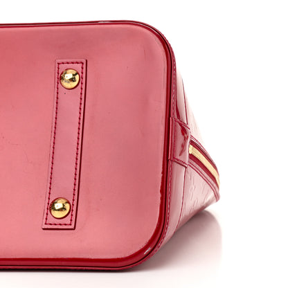 Louis Vuitton Vernis Alma GM Pomme D'Amour 11 of 14