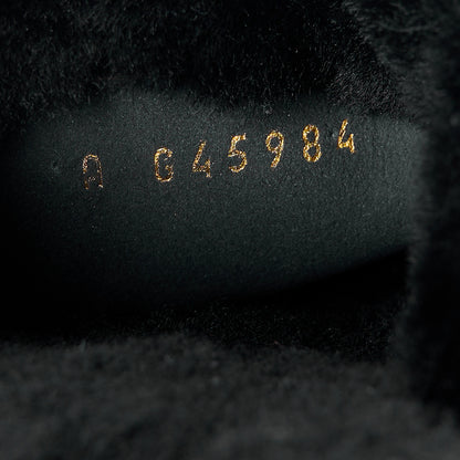 Chanel Shearling CC Flat Mules 40 Black 8 of 8
