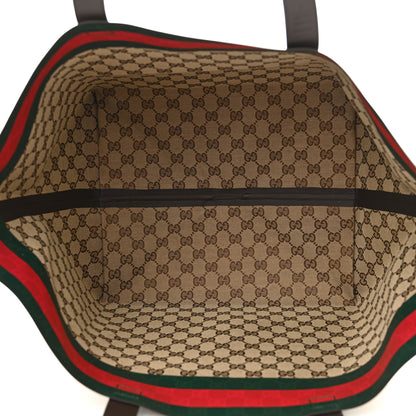 Gucci Monogram Medium Totissima Shopping Tote Beige Ebony 6 of 11