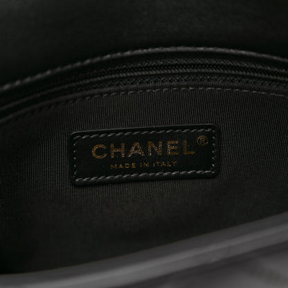 Chanel Lambskin Quilted Mini Flap Black 6 of 10