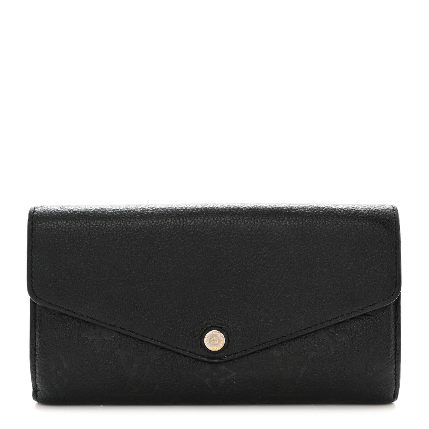 Louis Vuitton Empreinte Sarah Wallet NM Black 1 of 9