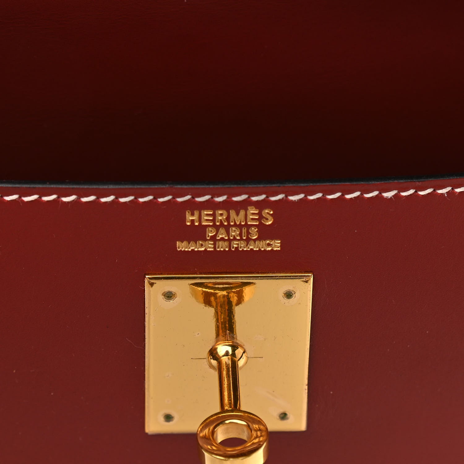 Hermes Chamonix Kelly Sellier 32 Rouge H 6 of 10