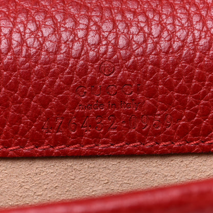 Gucci Calfskin Super Mini Dionysus Shoulder Bag Hibiscus Red 6 of 8