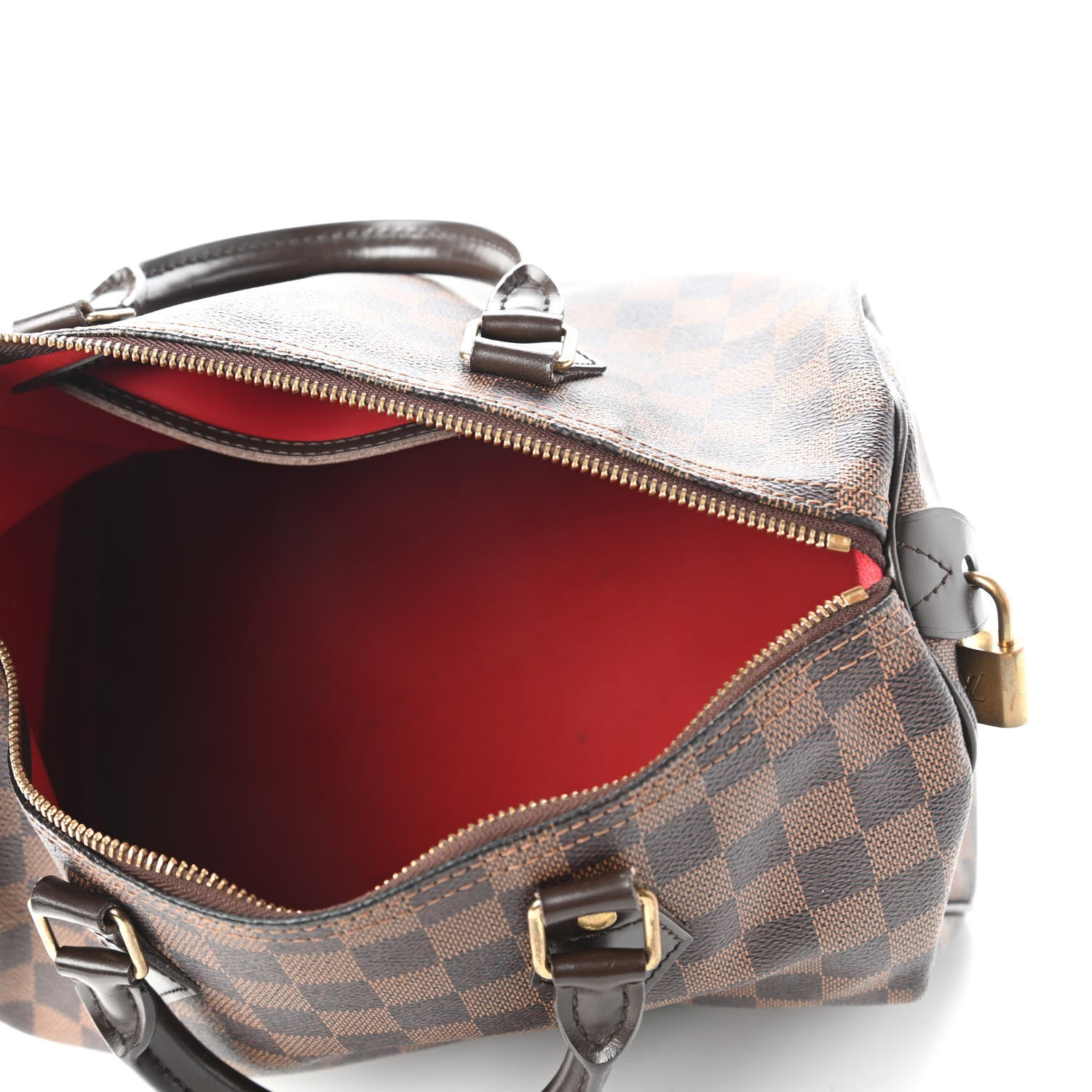 Louis Vuitton Damier Ebene Speedy 30 5 of 10