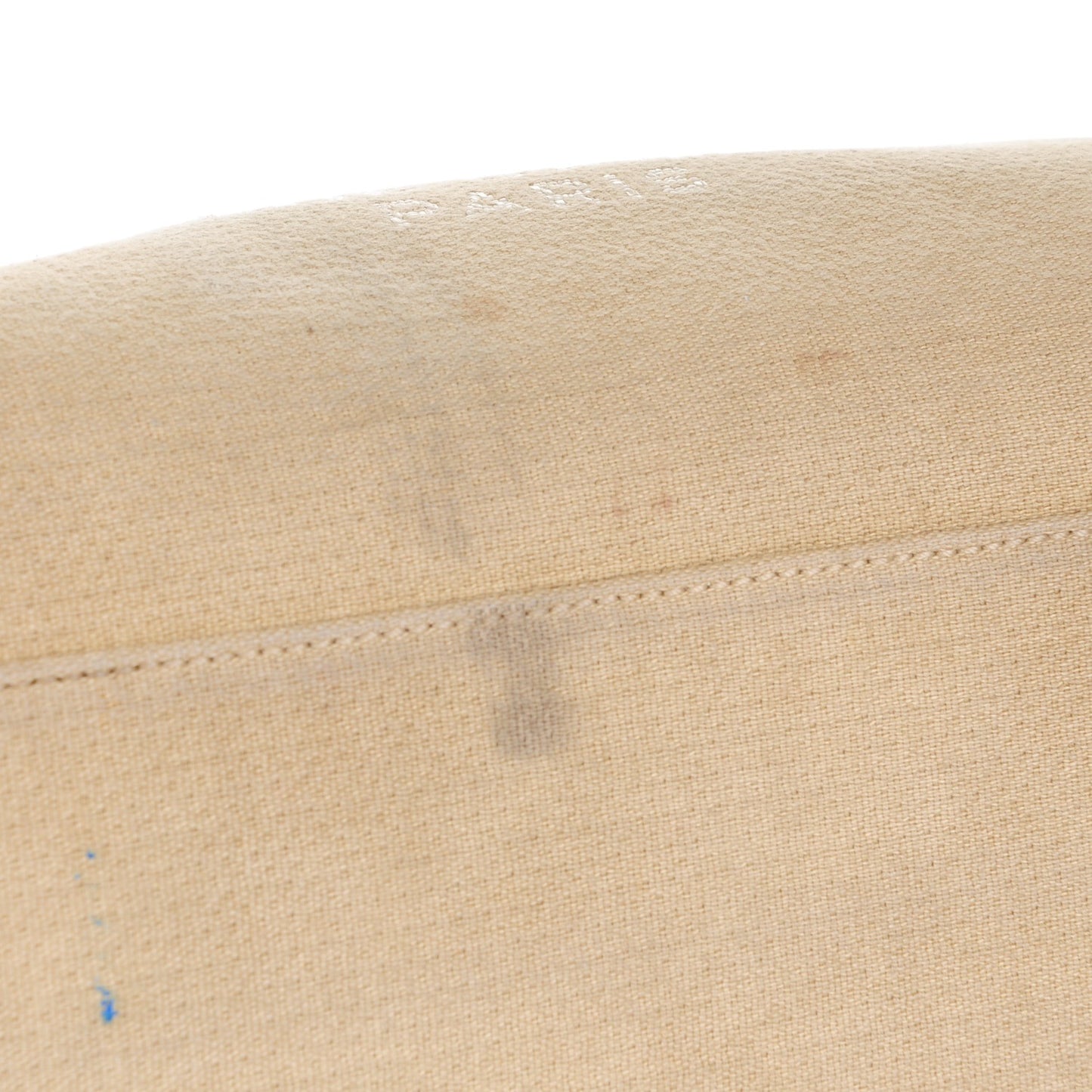 Canvas Large Deauville Tote Beige Black