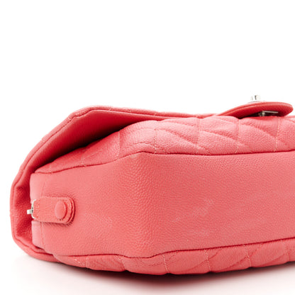 Chanel Caviar Quilted Jumbo Easy Flap Coral 10 of 11